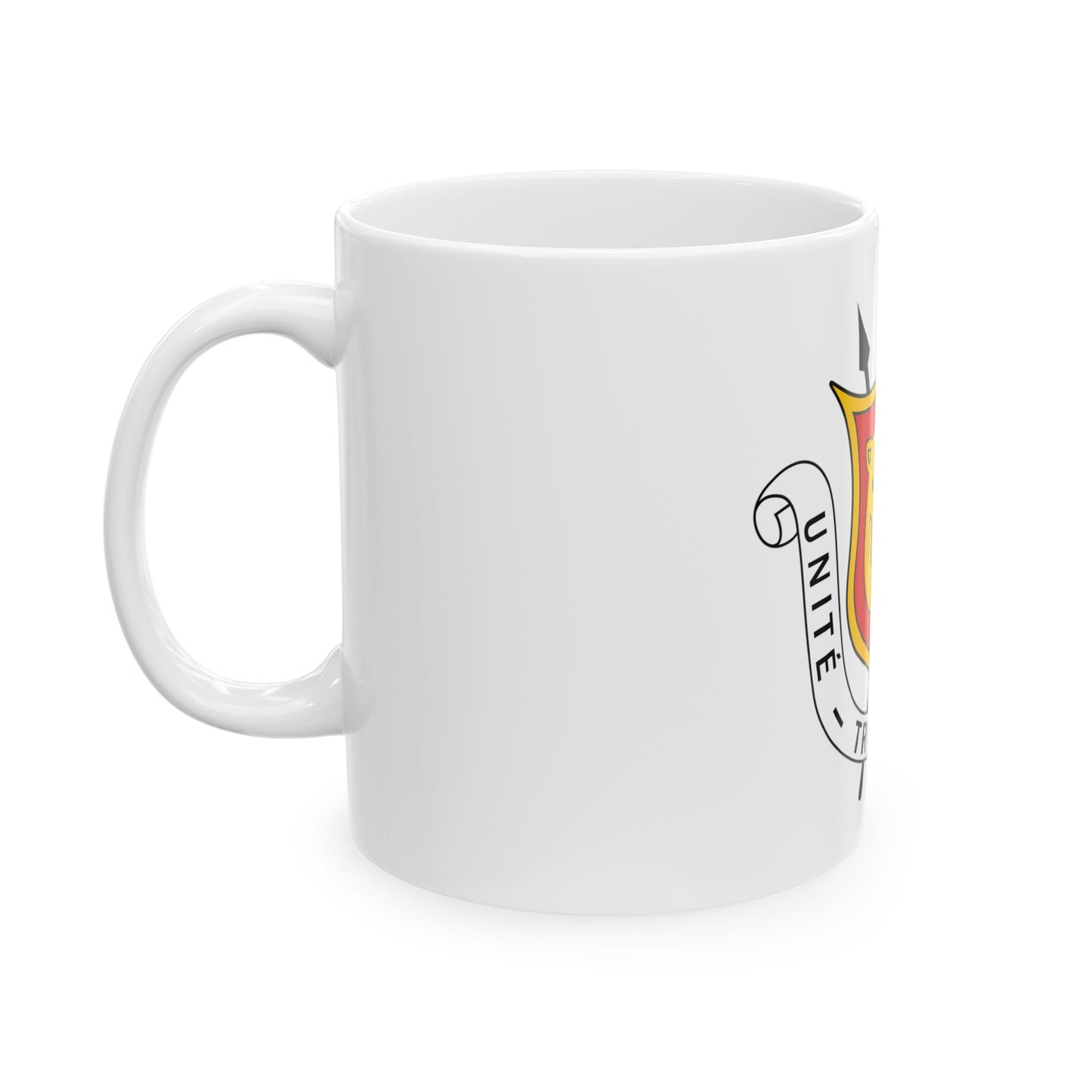 Coat of arms of Burundi - White Coffee Mug