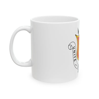 Coat of arms of Burundi - White Coffee Mug