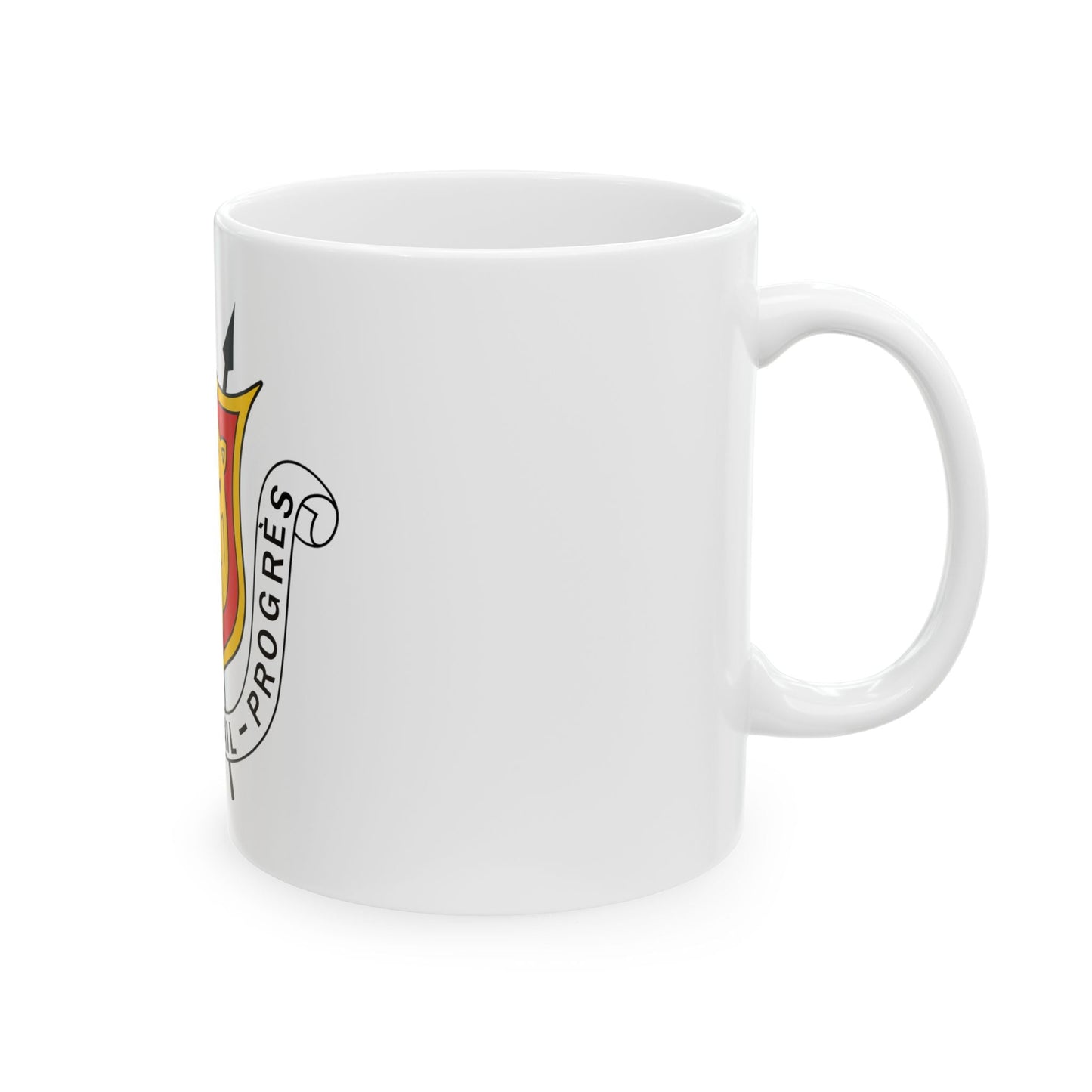 Coat of arms of Burundi - White Coffee Mug