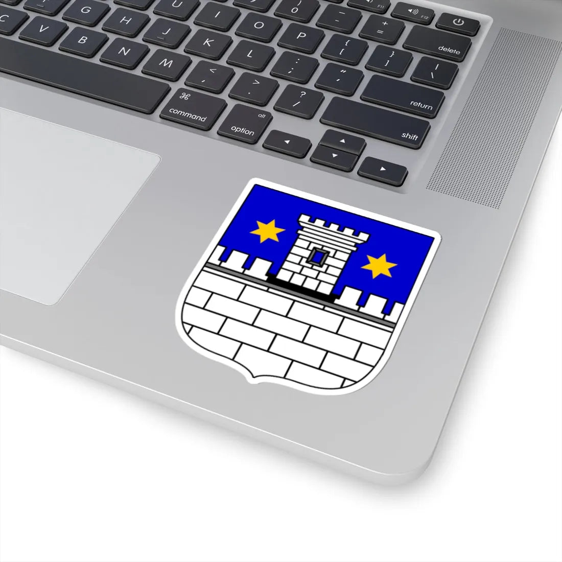 Coat of arms of Cakovec (Croatia) (Coat of Arms) STICKER Vinyl Kiss-Cut Decal - The Sticker Space