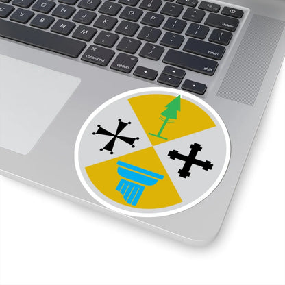 Coat of arms of Calabria (Italy) (Coat of Arms) STICKER Vinyl Kiss-Cut Decal - The Sticker Space