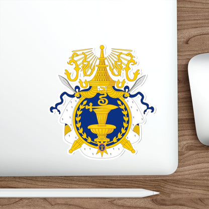 Coat of arms of Cambodia (1864–1970) STICKER Vinyl Die-Cut Decal-The Sticker Space