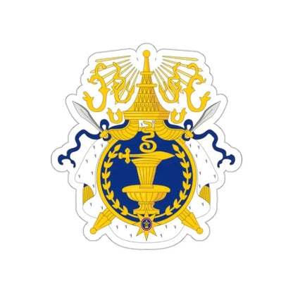 Coat of arms of Cambodia (1864–1970) STICKER Vinyl Die-Cut Decal 2 Inch - The Sticker Space