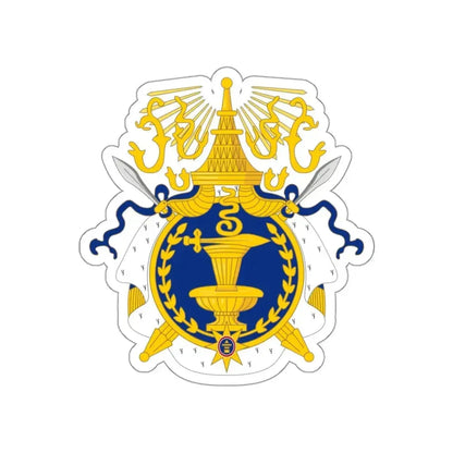 Coat of arms of Cambodia (1864–1970) STICKER Vinyl Die-Cut Decal - The Sticker Space