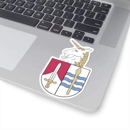 Coat of arms of Camborne Cornwall (England) (Coat of Arms) STICKER Vinyl Kiss-Cut Decal - The Sticker Space