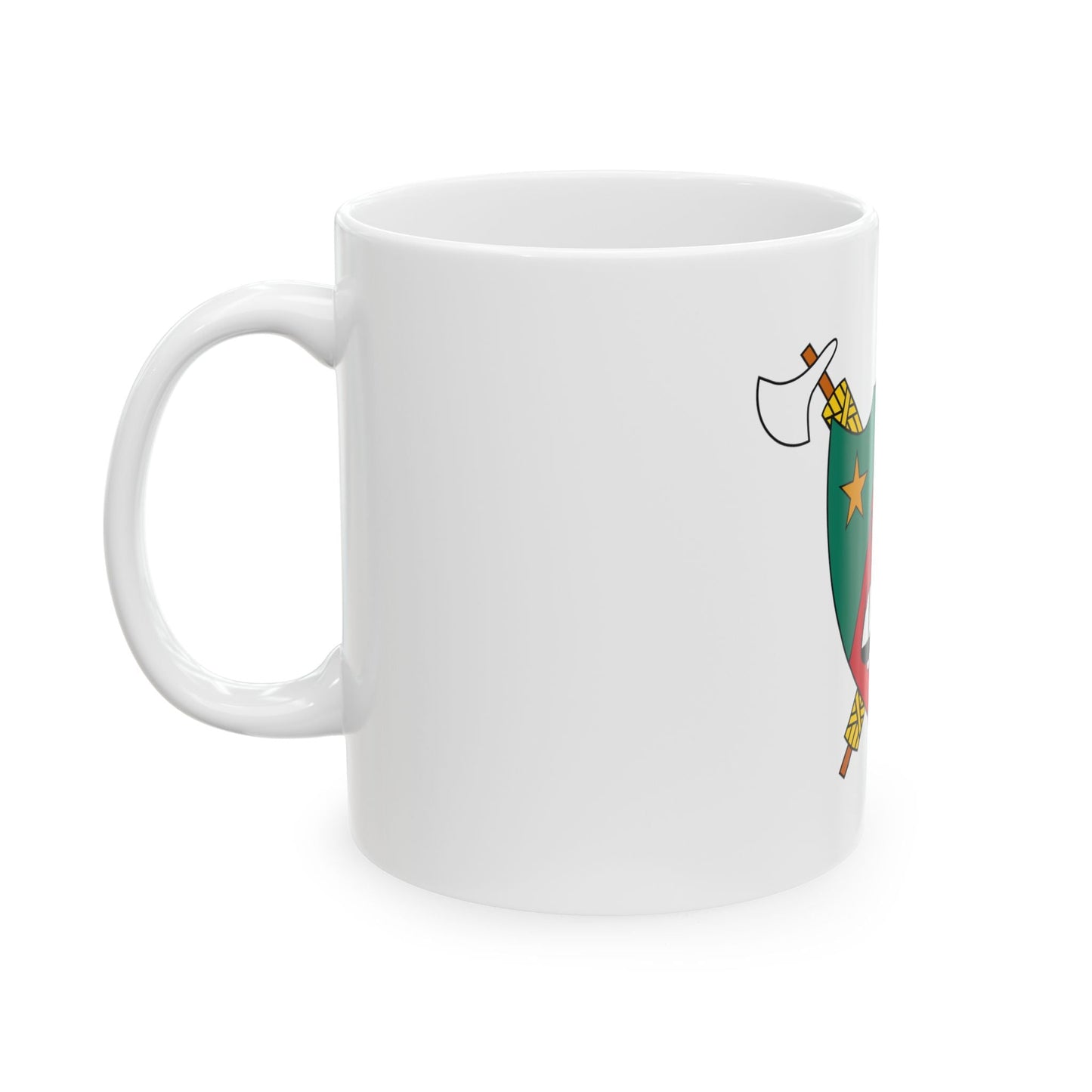 Coat of Arms of Cameroon (1960-1961) - White Coffee Mug