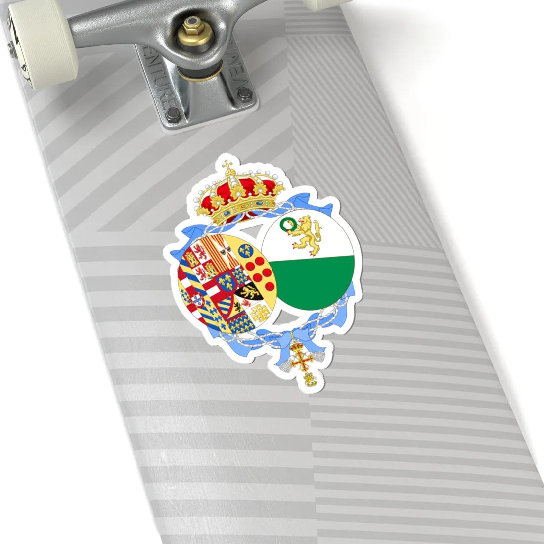 Coat of Arms of Camilla Duchess of Castro (Italy) (Coat of Arms) STICKER Vinyl Kiss-Cut Decal - The Sticker Space