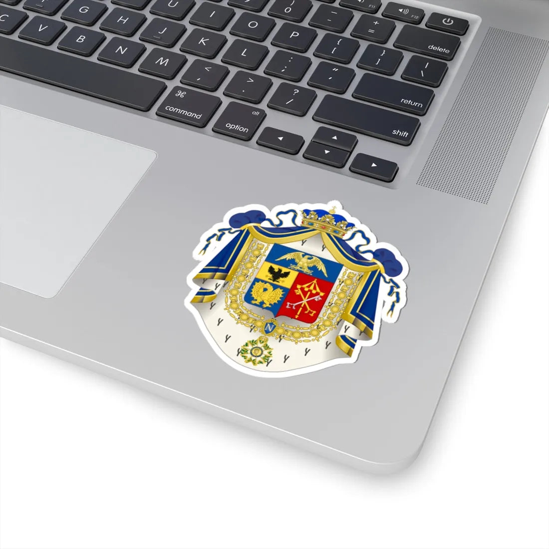 Coat of Arms of Camillo Borghese (Italy) (Coat of Arms) STICKER Vinyl Kiss-Cut Decal - The Sticker Space