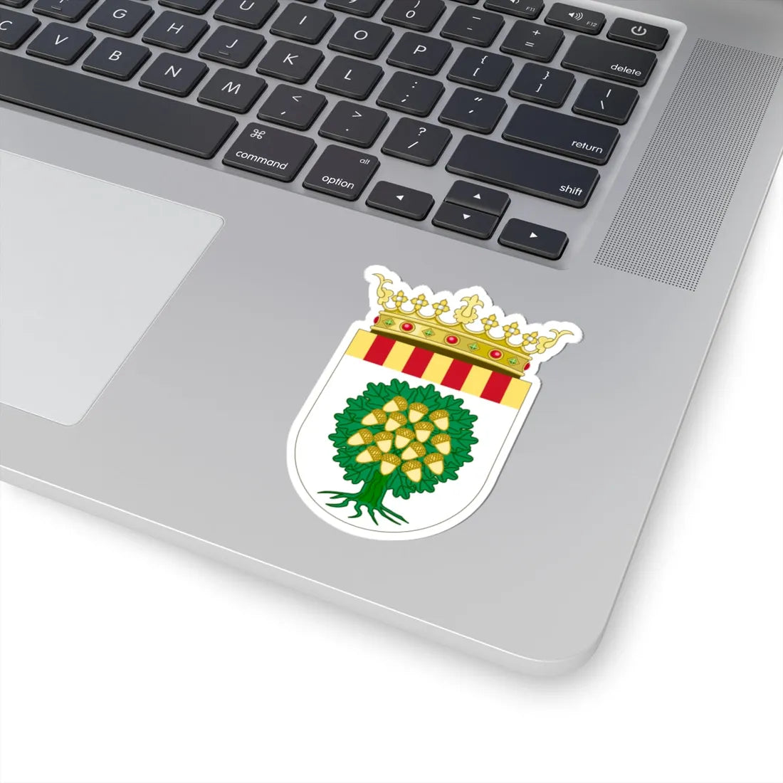 Coat of Arms of Campo de Belchite (Spain) (Coat of Arms) STICKER Vinyl Kiss-Cut Decal - The Sticker Space
