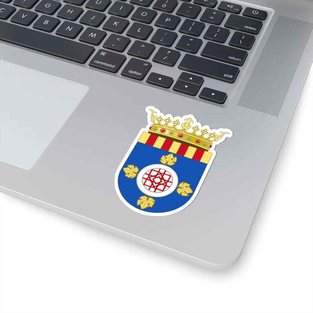 Coat of Arms of Campo de Cariñena (Spain) (Coat of Arms) STICKER Vinyl Kiss-Cut Decal - The Sticker Space