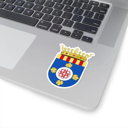 Coat of Arms of Campo de Cariñena (Spain) (Coat of Arms) STICKER Vinyl Kiss-Cut Decal - The Sticker Space