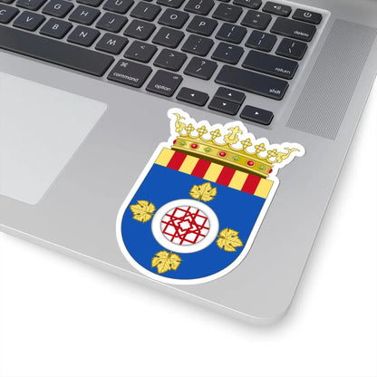 Coat of Arms of Campo de Cariñena (Spain) (Coat of Arms) STICKER Vinyl Kiss-Cut Decal - The Sticker Space
