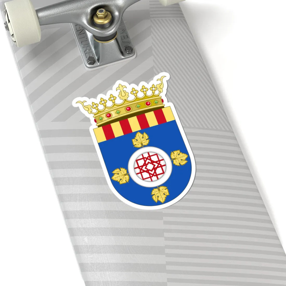 Coat of Arms of Campo de Cariñena (Spain) (Coat of Arms) STICKER Vinyl Kiss-Cut Decal - The Sticker Space