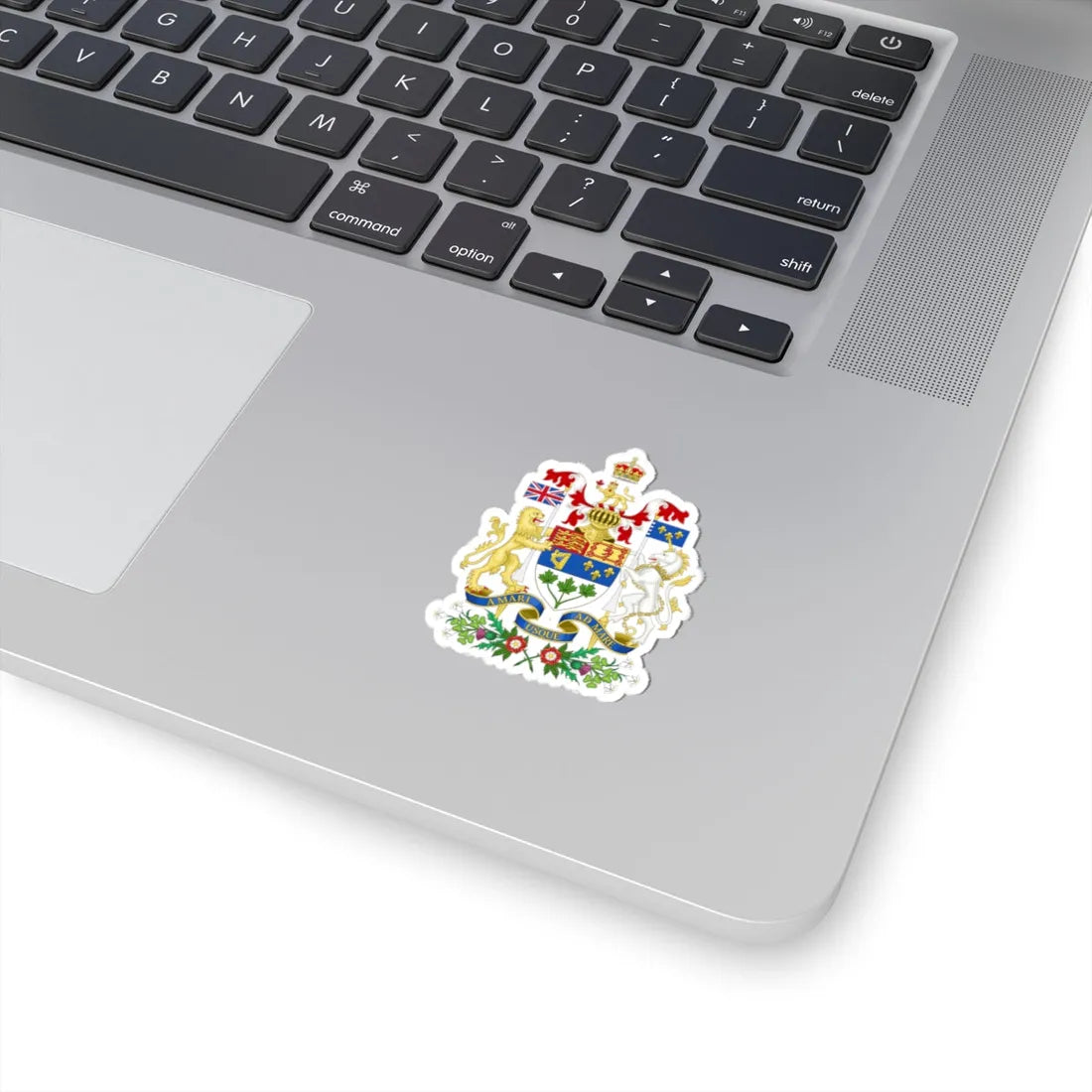 Coat of arms of Canada 1921-1957 (Canada) (Coat of Arms) STICKER Vinyl Kiss-Cut Decal - The Sticker Space
