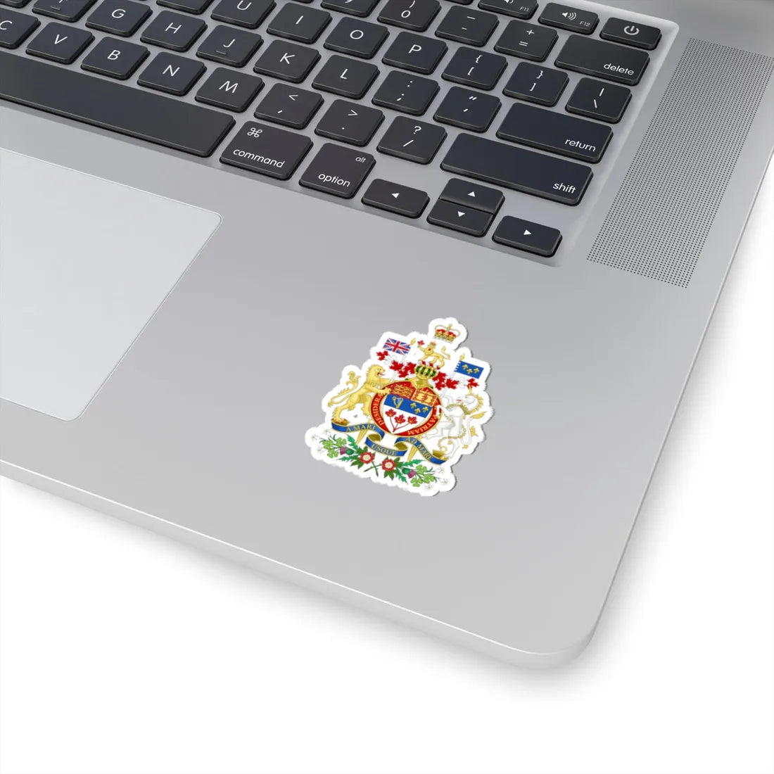 Coat of arms of Canada rendition (Canada) (Coat of Arms) STICKER Vinyl Kiss-Cut Decal - The Sticker Space