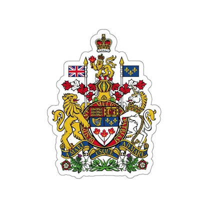 Coat of arms of Canada STICKER Vinyl Die-Cut Decal - The Sticker Space
