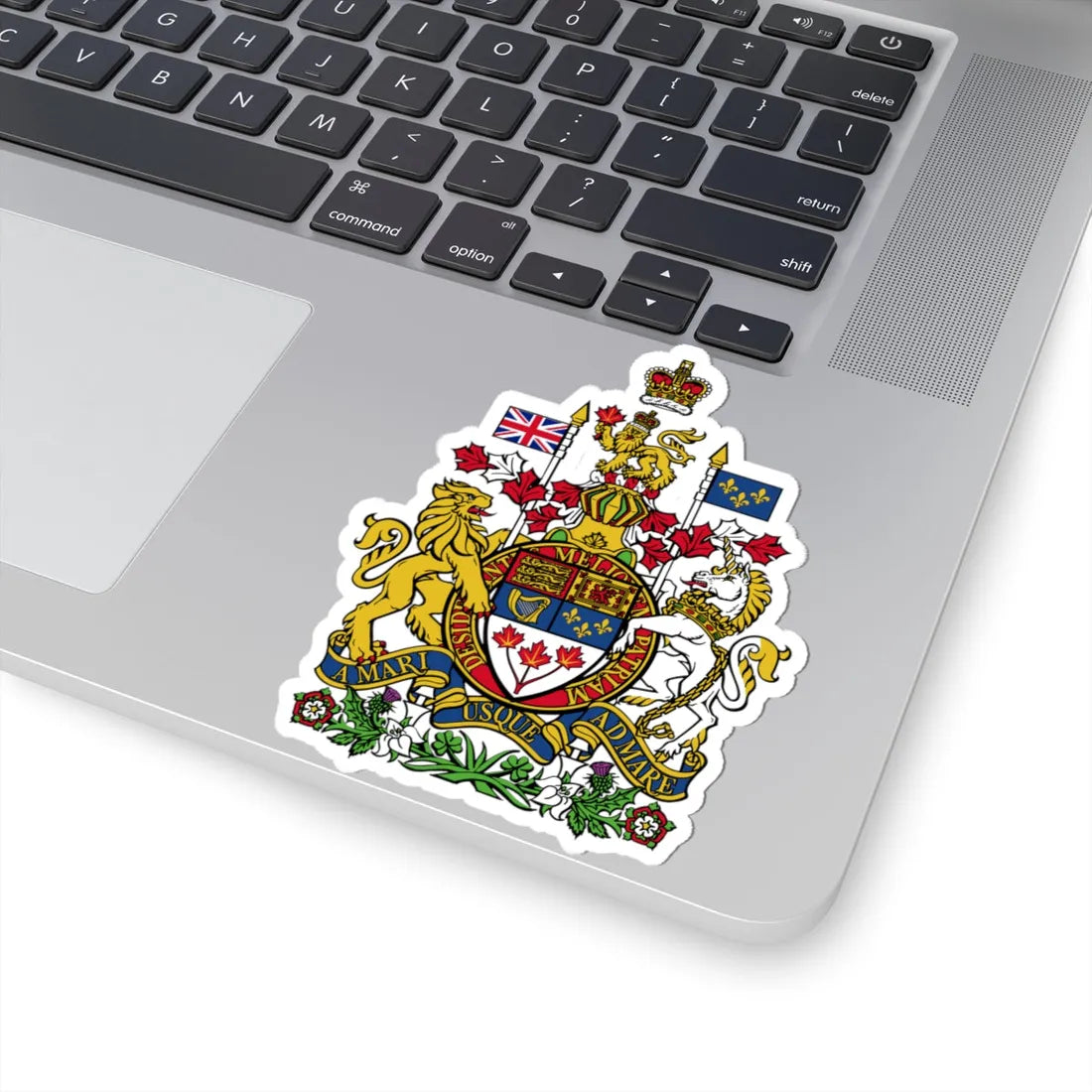 Coat of arms of Canada - STICKER Vinyl Kiss-Cut Decal - The Sticker Space