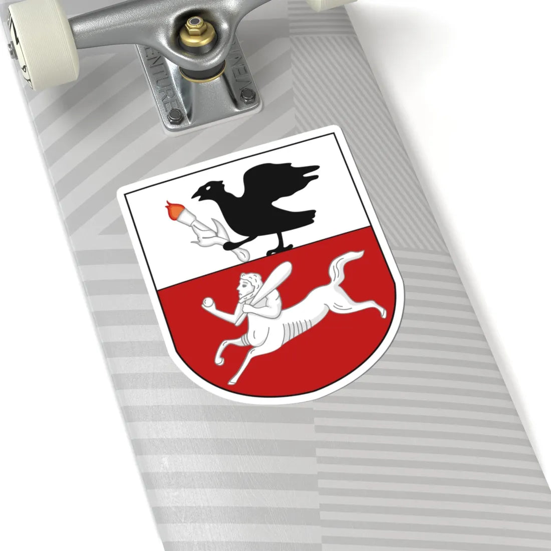 Coat of arms of Candia (Greece) (Coat of Arms) STICKER Vinyl Kiss-Cut Decal - The Sticker Space