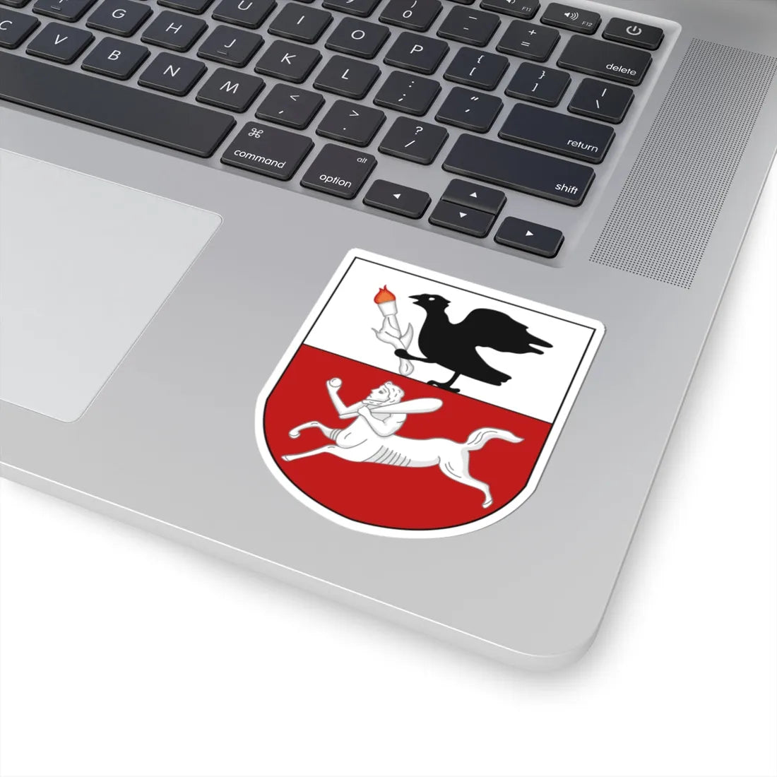 Coat of arms of Candia (Greece) (Coat of Arms) STICKER Vinyl Kiss-Cut Decal - The Sticker Space