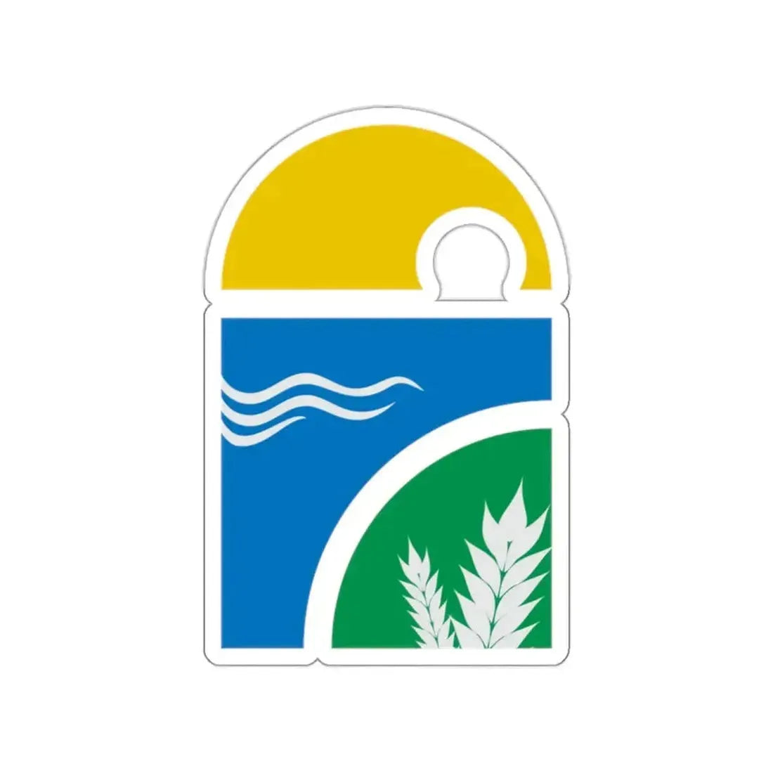 Coat of arms of Canelones Department STICKER Vinyl Die-Cut Decal - The Sticker Space