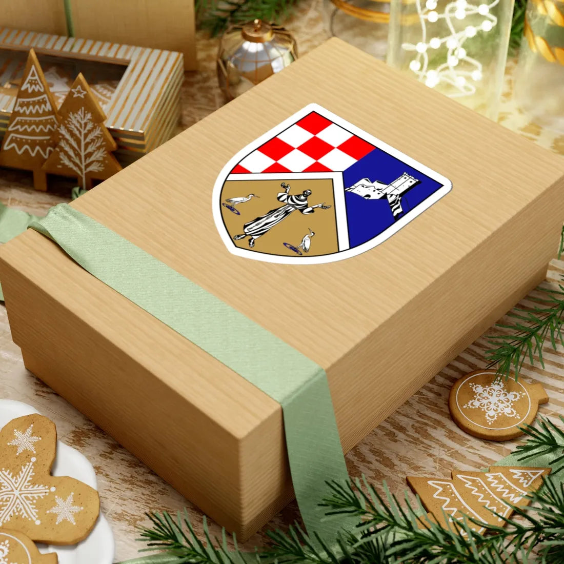 Coat of Arms of Capljina (Bosnia and Herzegovina) (Coat of Arms) STICKER Vinyl Kiss-Cut Decal - The Sticker Space