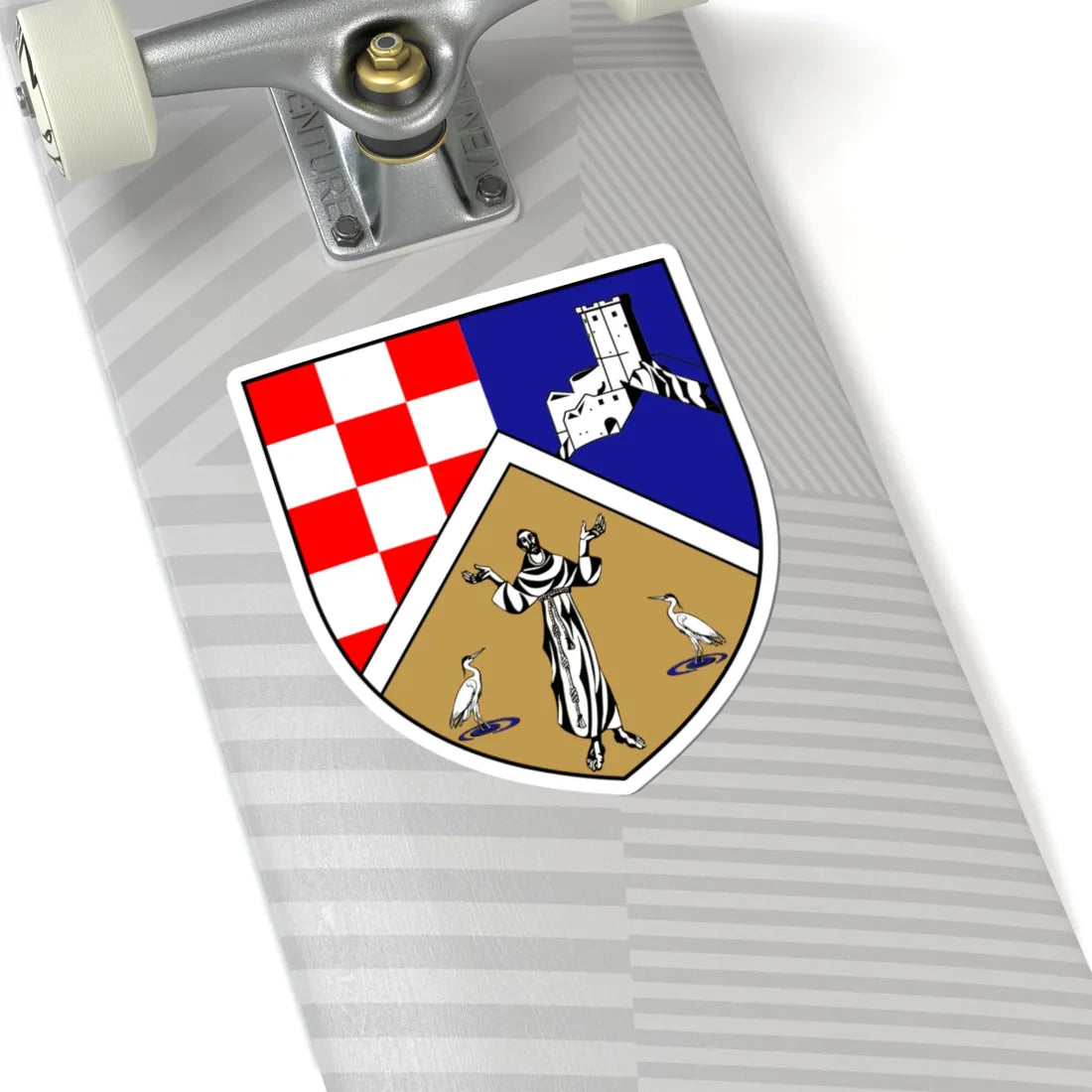 Coat of Arms of Capljina (Bosnia and Herzegovina) (Coat of Arms) STICKER Vinyl Kiss-Cut Decal - The Sticker Space