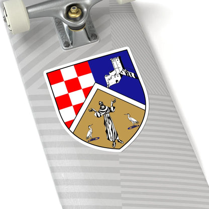 Coat of Arms of Capljina (Bosnia and Herzegovina) (Coat of Arms) STICKER Vinyl Kiss-Cut Decal - The Sticker Space