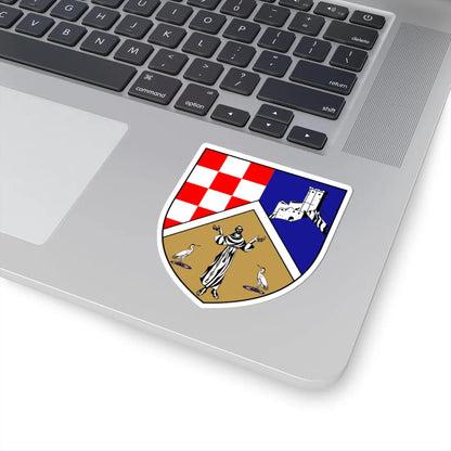 Coat of Arms of Capljina (Bosnia and Herzegovina) (Coat of Arms) STICKER Vinyl Kiss-Cut Decal - The Sticker Space