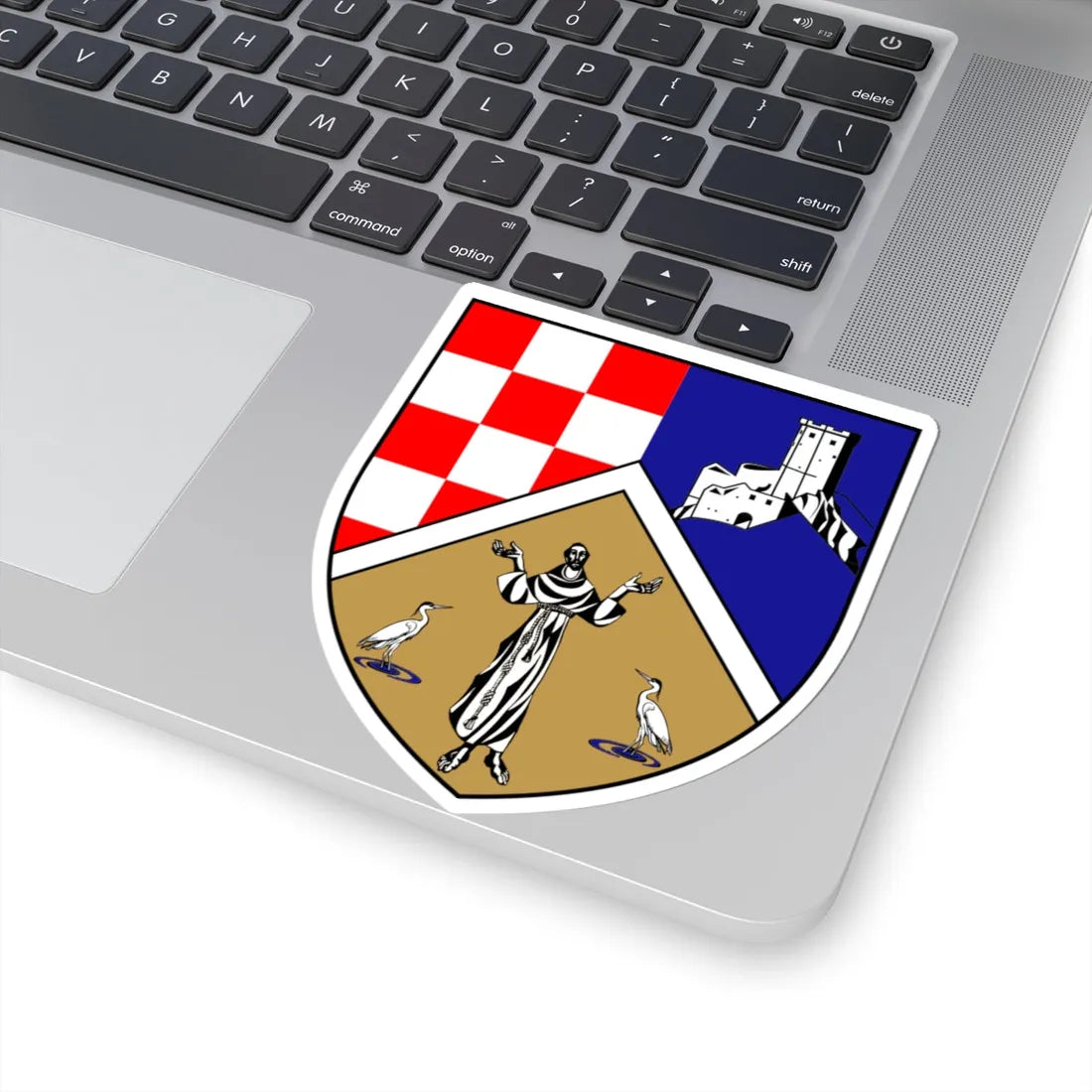 Coat of Arms of Capljina (Bosnia and Herzegovina) (Coat of Arms) STICKER Vinyl Kiss-Cut Decal - The Sticker Space
