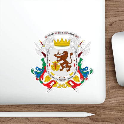 Coat of arms of Caracas STICKER Vinyl Die-Cut Decal-The Sticker Space