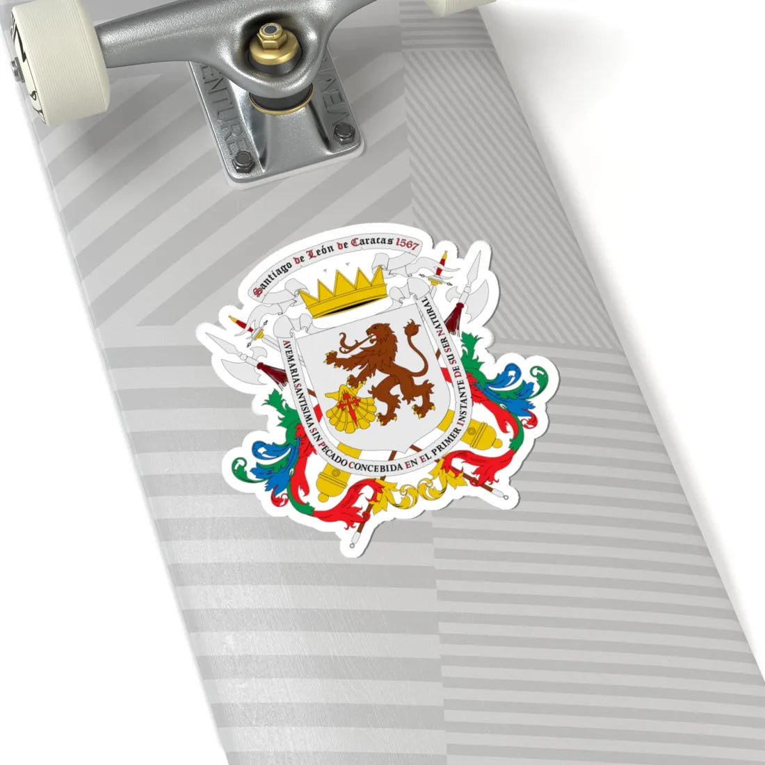 Coat of arms of Caracas - STICKER Vinyl Kiss-Cut Decal - The Sticker Space