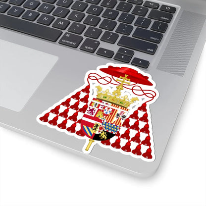 Coat of Arms of Cardinal-Infante Ferdinand of Austria (Spain) (Coat of Arms) STICKER Vinyl Kiss-Cut Decal - The Sticker Space