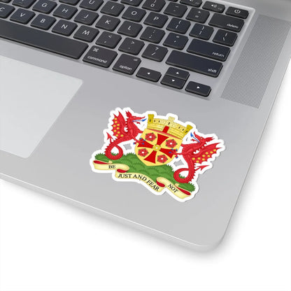 Coat of Arms of Carlisle (England) (Coat of Arms) STICKER Vinyl Kiss-Cut Decal - The Sticker Space