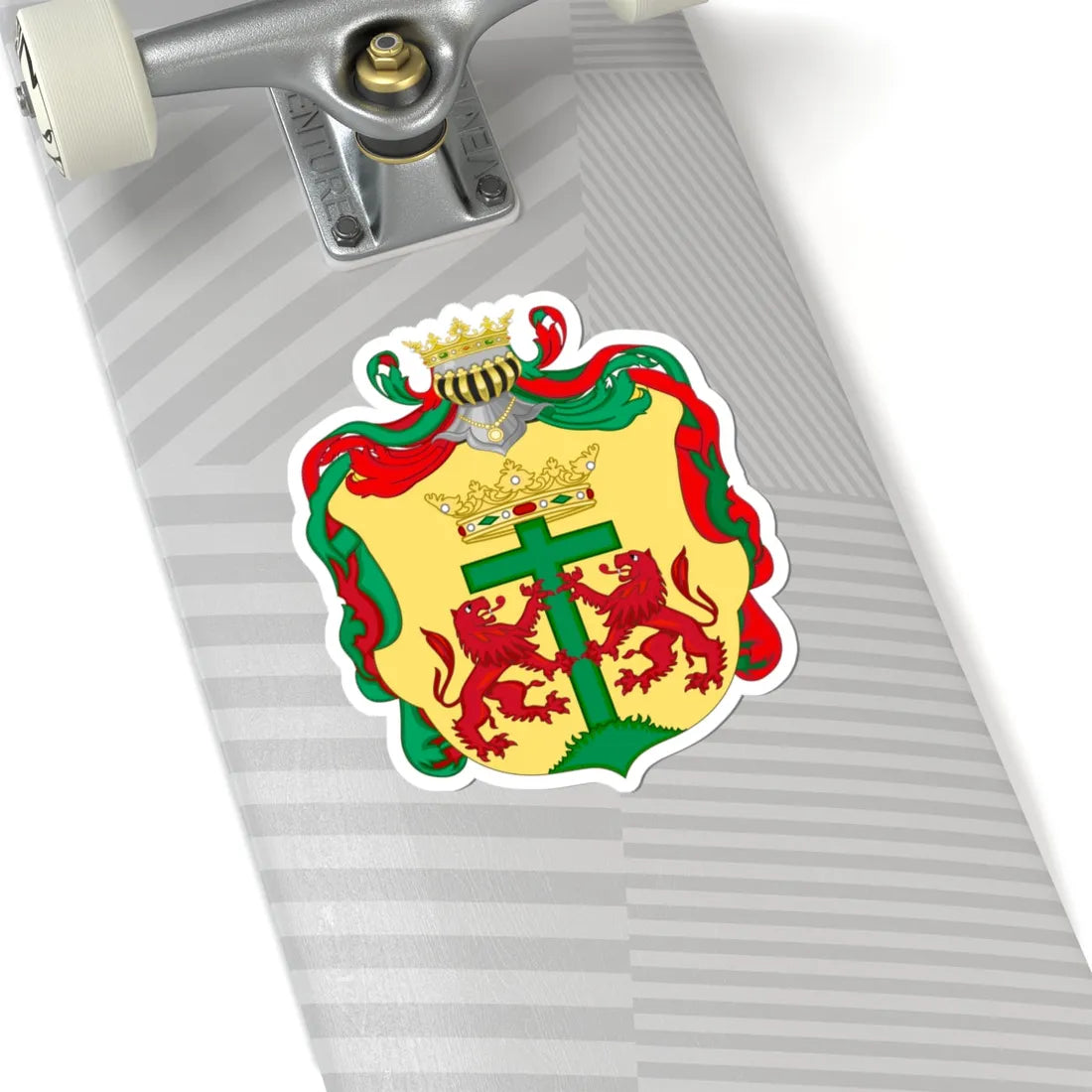 Coat of Arms of Cartagena de Indias - Colonial (Colombia) (Coat of Arms) STICKER Vinyl Kiss-Cut Decal - The Sticker Space