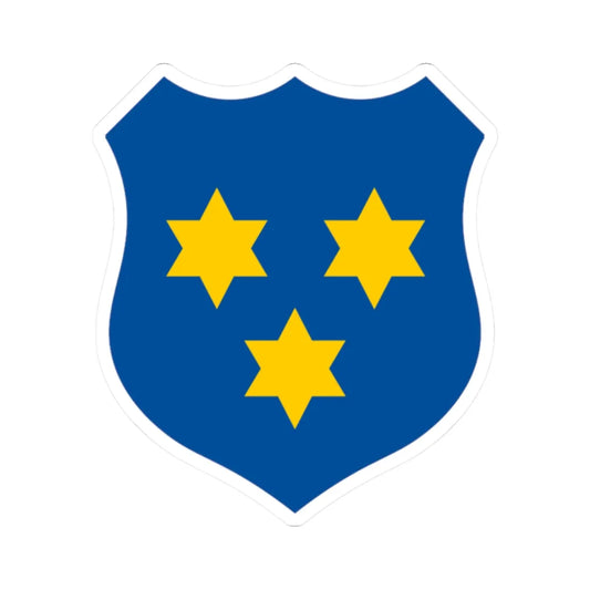 Coat of arms of Celje 1982 - 1995 (Slovenia) (Coat of Arms) STICKER Vinyl Kiss-Cut Decal 2 Inch White - The Sticker Space