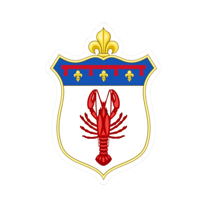 Coat of Arms of Cento Before 1933 (Italy) (Coat of Arms) STICKER Vinyl Kiss-Cut Decal 2 Inch White - The Sticker Space