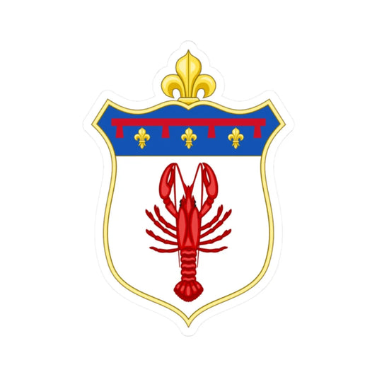 Coat of Arms of Cento Before 1933 (Italy) (Coat of Arms) STICKER Vinyl Kiss-Cut Decal 2 Inch White - The Sticker Space