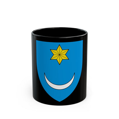 Coat of Arms of Central Croatia - Black Coffee Mug-11oz-The Sticker Space