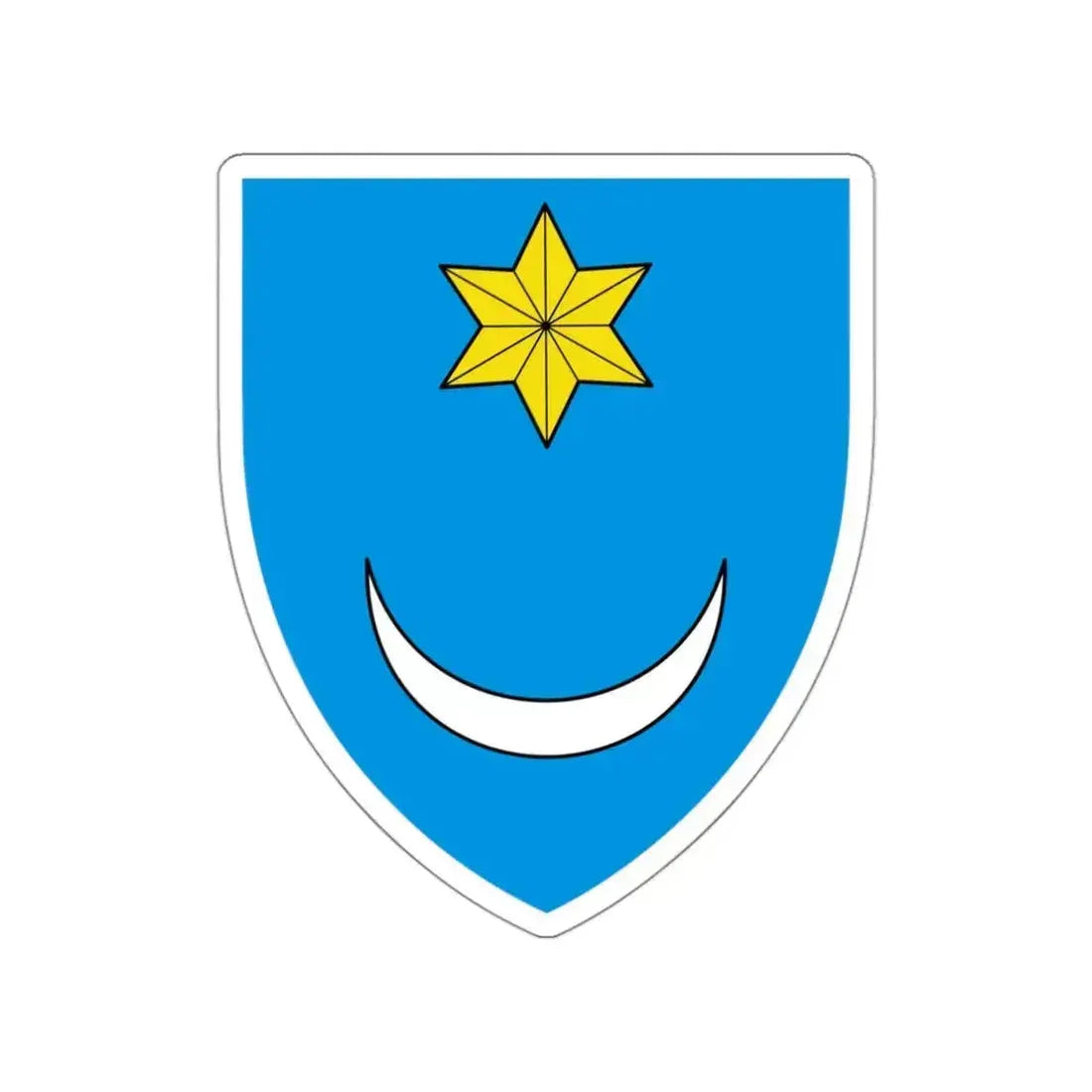 Coat of Arms of Central Croatia STICKER Vinyl Die-Cut Decal 3 Inch - The Sticker Space