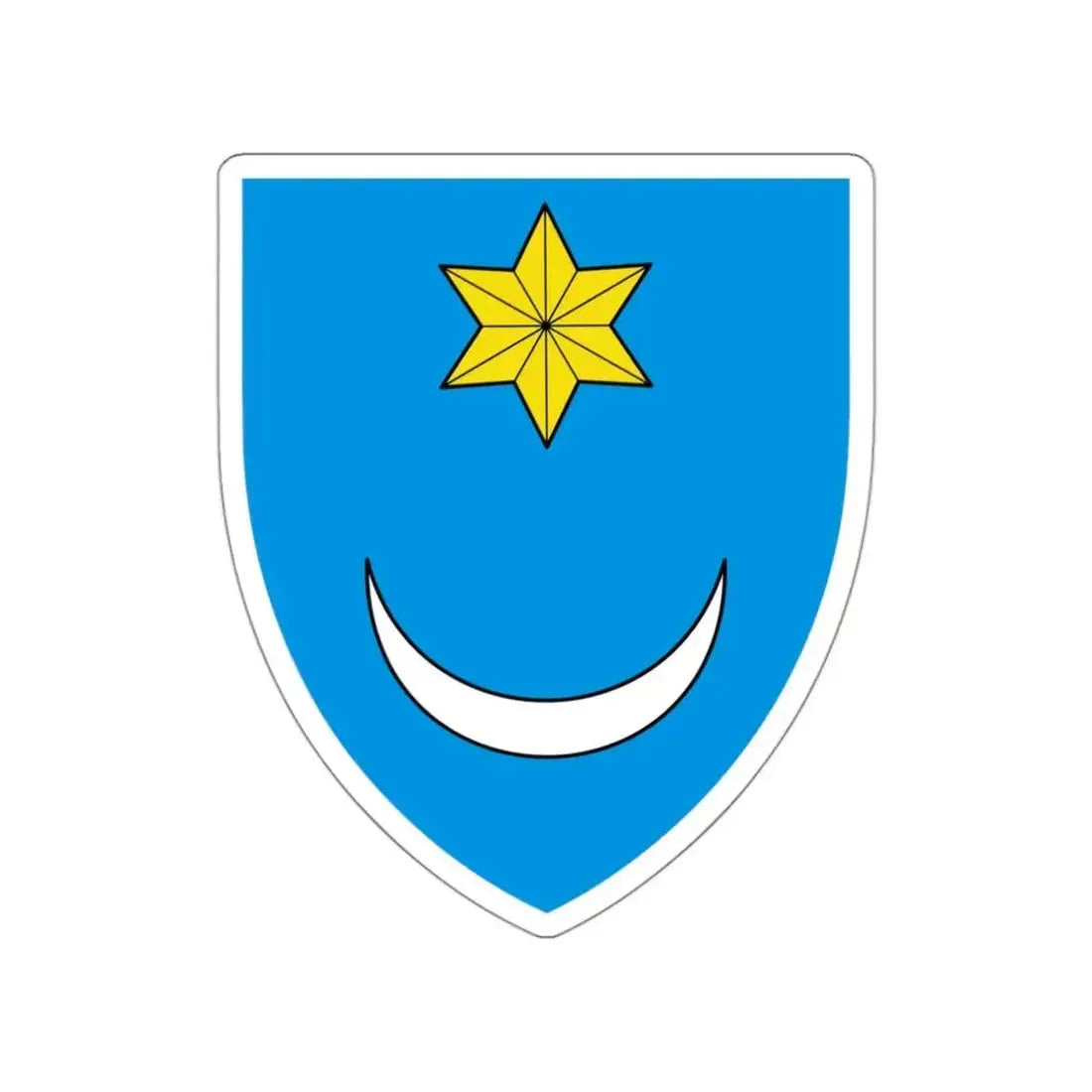 Coat of Arms of Central Croatia STICKER Vinyl Die-Cut Decal - The Sticker Space