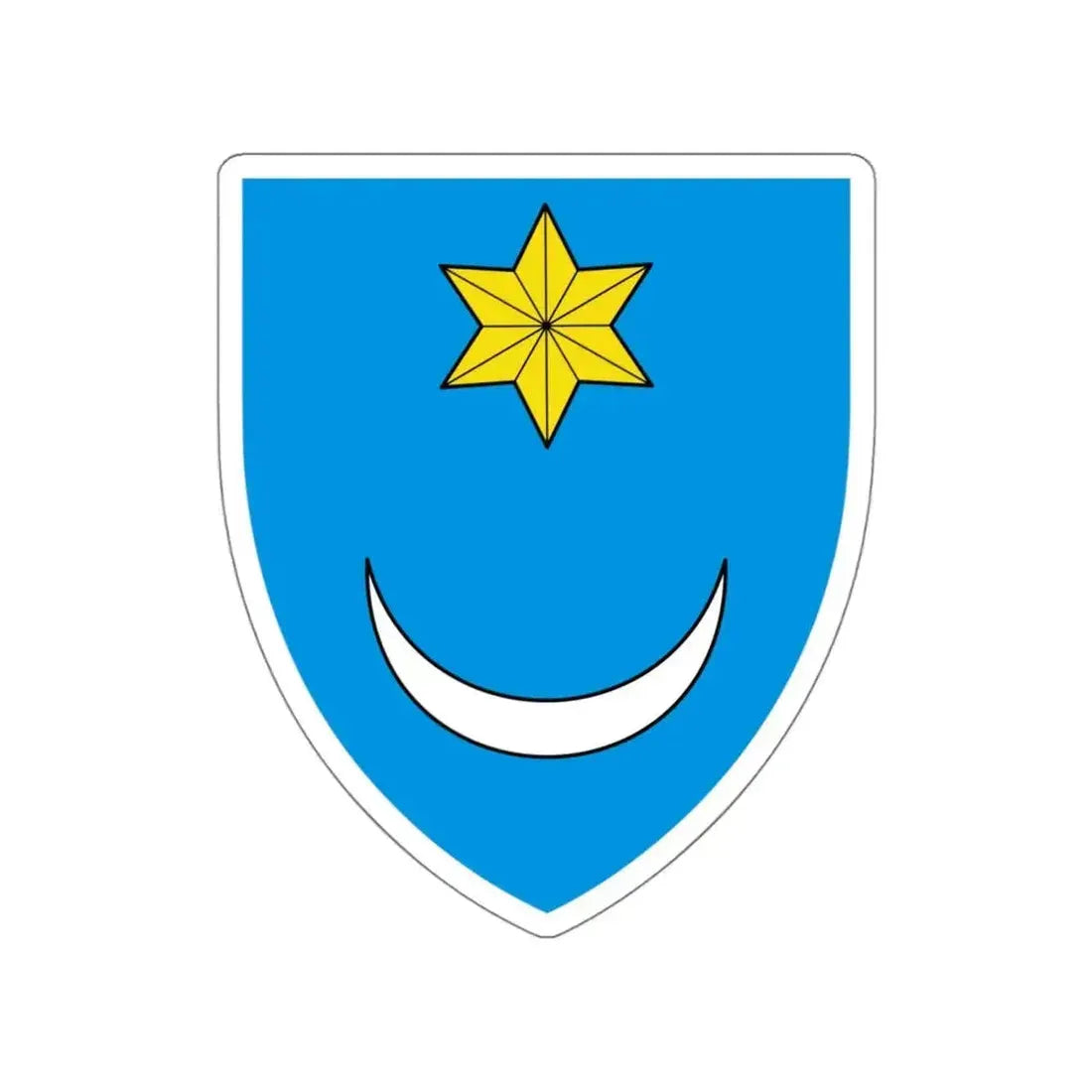 Coat of Arms of Central Croatia STICKER Vinyl Die-Cut Decal - The Sticker Space