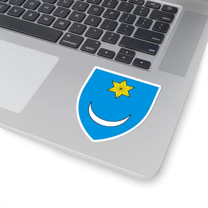 Coat of Arms of Central Croatia - STICKER Vinyl Kiss-Cut Decal - The Sticker Space