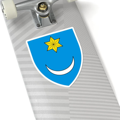 Coat of Arms of Central Croatia - STICKER Vinyl Kiss-Cut Decal - The Sticker Space