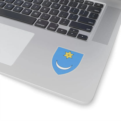 Coat of Arms of Central Croatia - STICKER Vinyl Kiss-Cut Decal - The Sticker Space