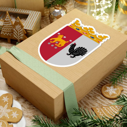 Coat of arms of Central Finland Province (Finland) (Coat of Arms) STICKER Vinyl Kiss-Cut Decal - The Sticker Space