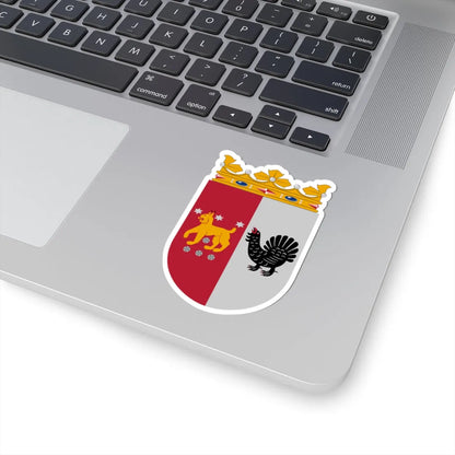 Coat of arms of Central Finland Province (Finland) (Coat of Arms) STICKER Vinyl Kiss-Cut Decal - The Sticker Space