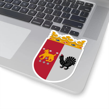Coat of arms of Central Finland Province (Finland) (Coat of Arms) STICKER Vinyl Kiss-Cut Decal - The Sticker Space