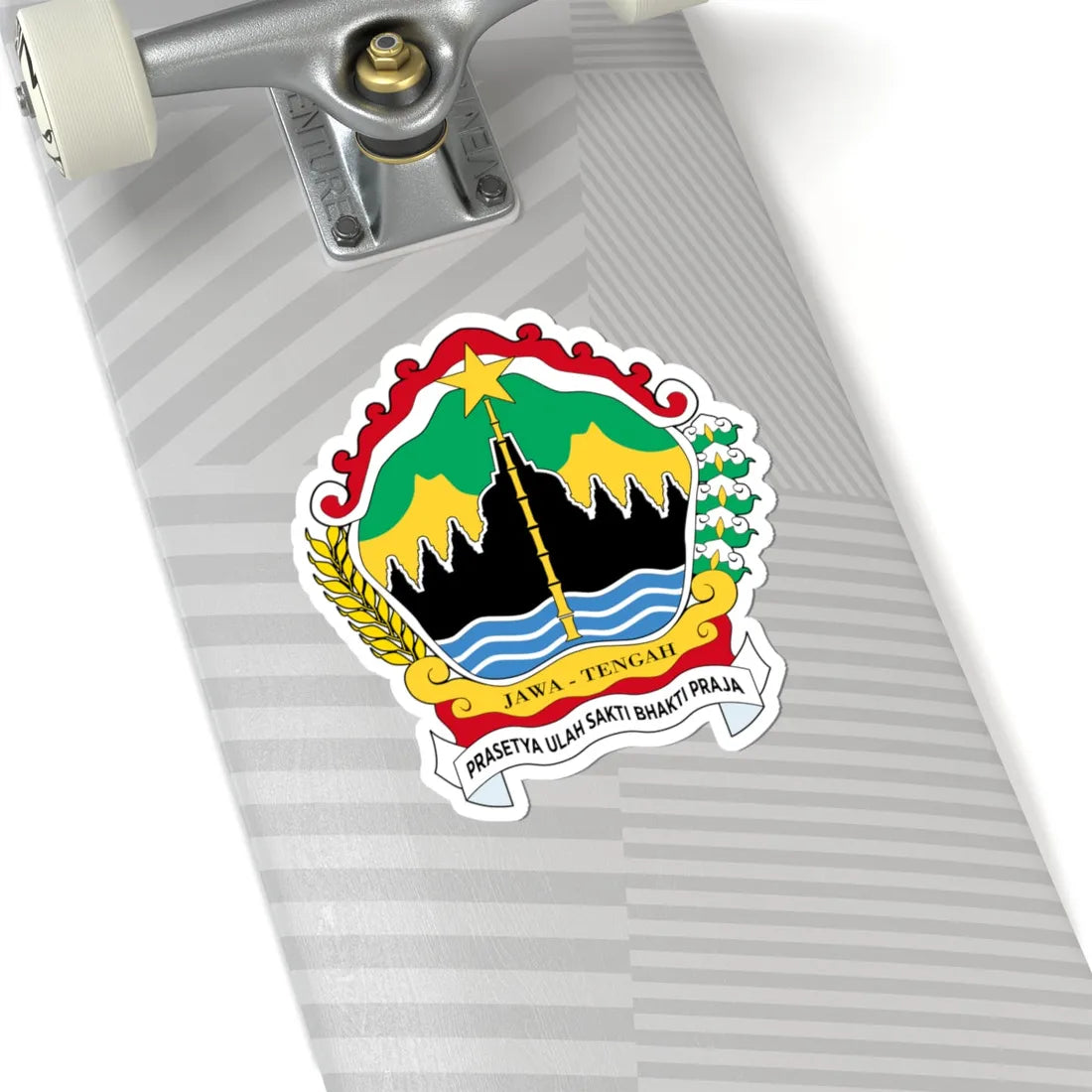 Coat of arms of Central Java (Indonesia) (Coat of Arms) STICKER Vinyl Kiss-Cut Decal - The Sticker Space