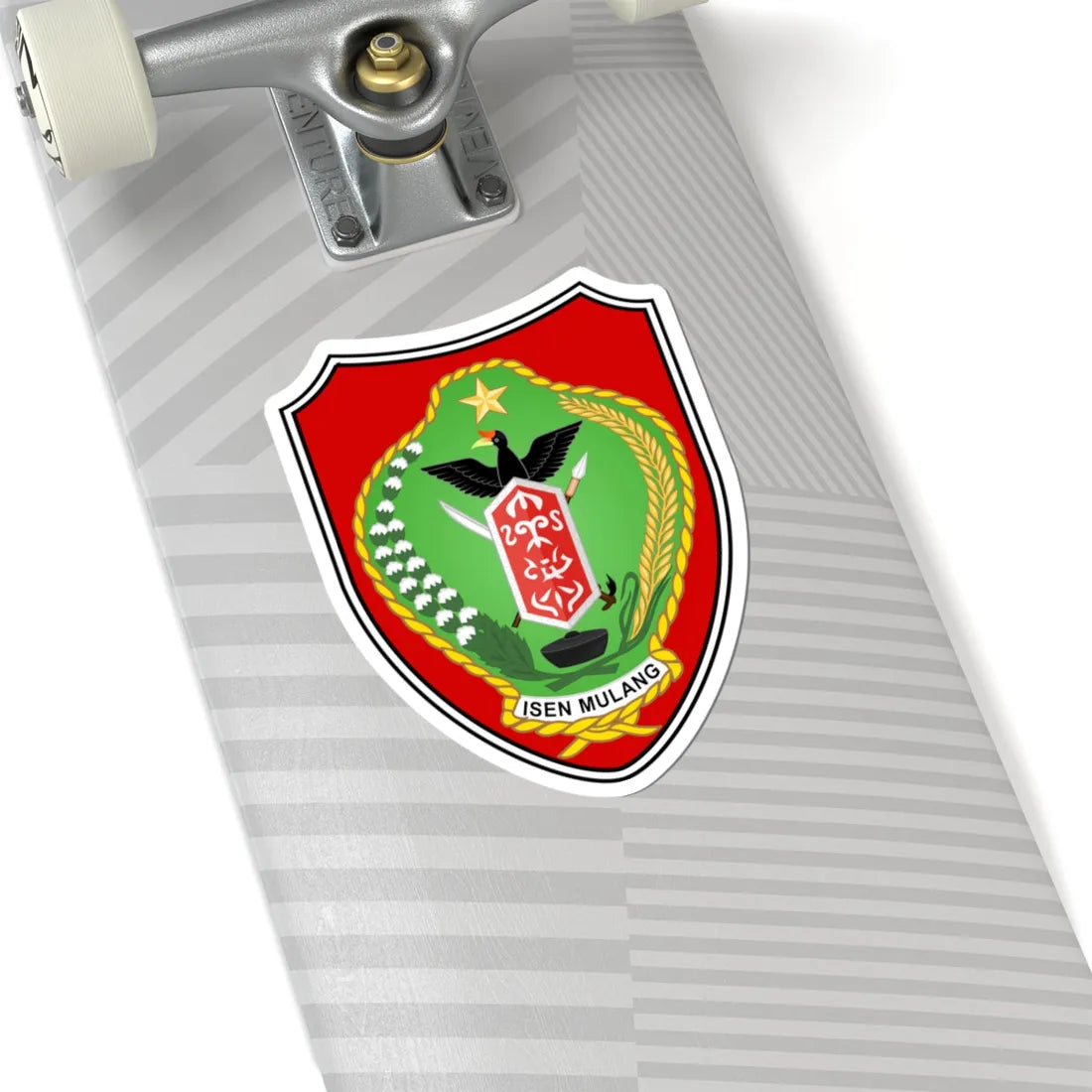Coat of arms of Central Kalimantan (Indonesia) (Coat of Arms) STICKER Vinyl Kiss-Cut Decal - The Sticker Space