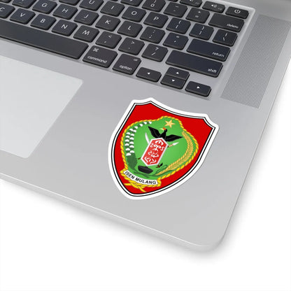 Coat of arms of Central Kalimantan (Indonesia) (Coat of Arms) STICKER Vinyl Kiss-Cut Decal - The Sticker Space